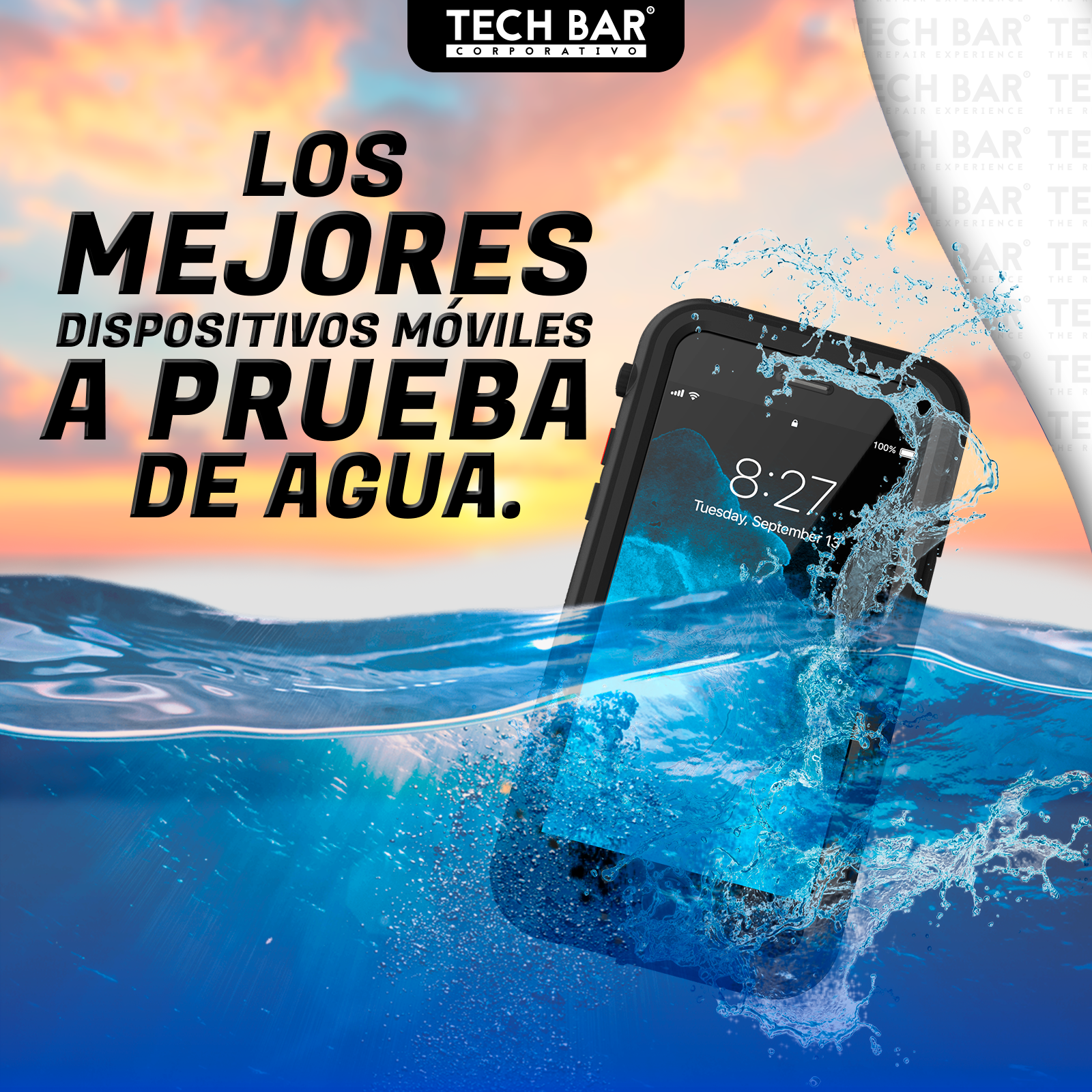 Qué marcas modelos de celulares son a prueba agua?